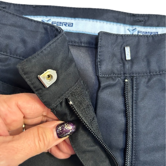 FERA Womens Warm Ski Pants 4R Black Stretch Nylon Zip Lined Boot Cut Snowboard - Picture 5 of 8